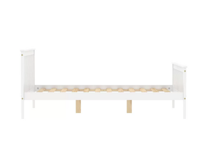 Orlando Small Double Bed- White
