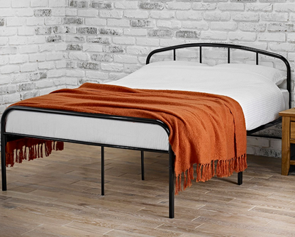 Malea Small Double Bed Black