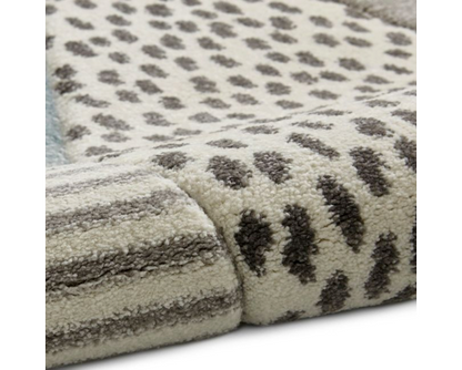 Mountain + Stars Kids Rug - Blue - 120cm x 170cm 
