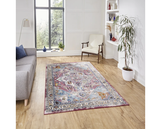 Amaya Rug Fuschia/Blue- 200cm x 290cm