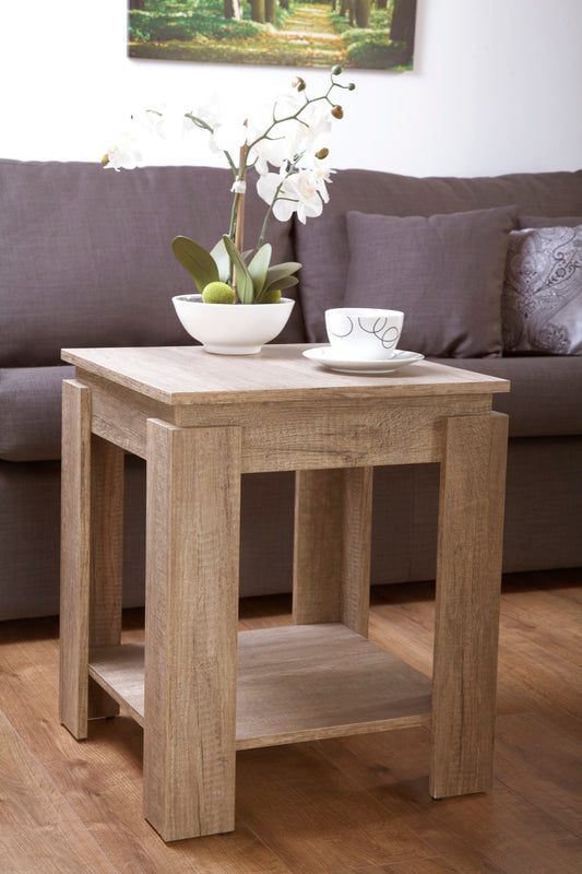 Casis Oak Lamp Table