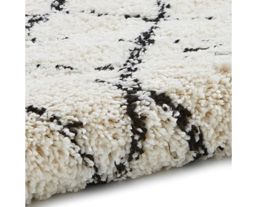 Eccentric Rug Black/White- 200cm x 290cm