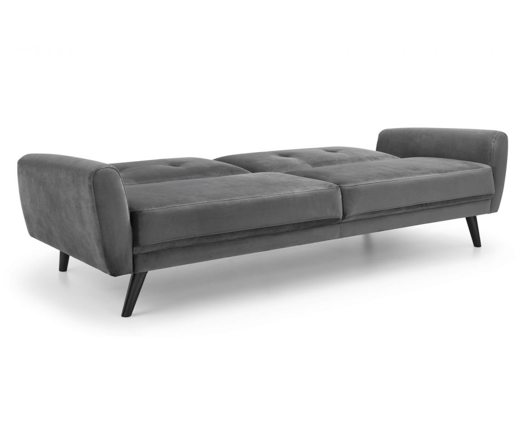 Moki Sofabed in Dark Grey Velvet