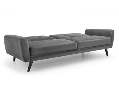 Moki Sofabed in Dark Grey Velvet
