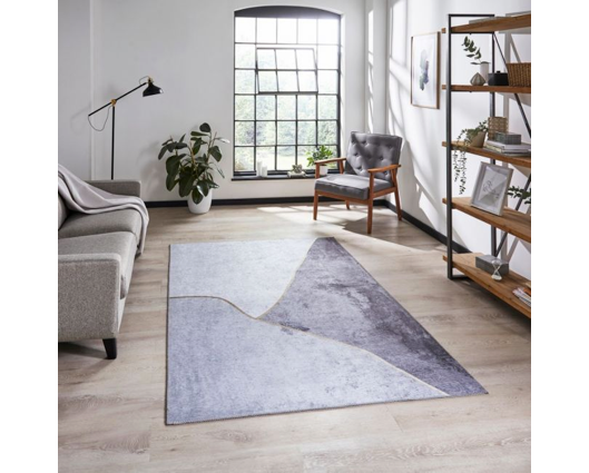 Freya Grey/Gold - 150cm x 230cm