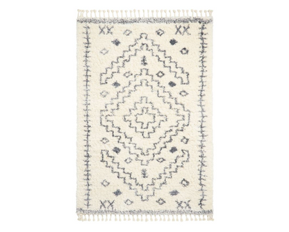 Arlo Rug Ivory/Grey- 80cm x 150cm