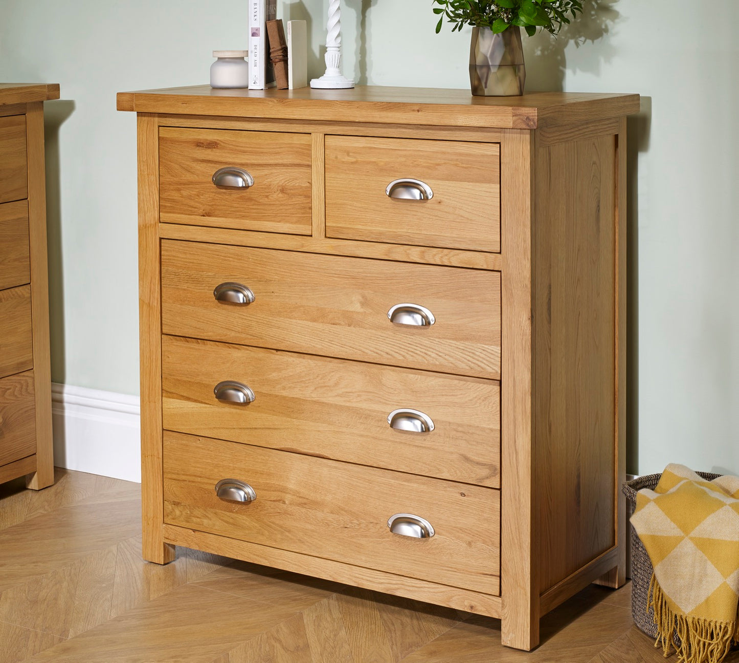 Winona 3 + 2 Chest - Oak