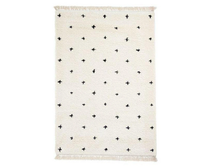 Bliss White/Black - 120cm x 170cm