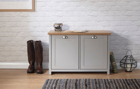 Lachlan Shoe Storage-Grey