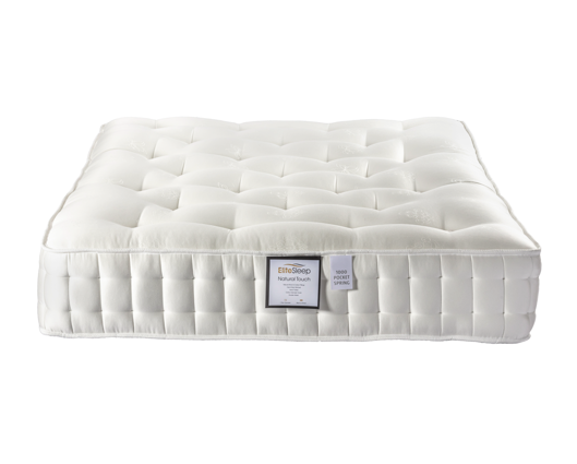 Natural Touch 1500 Pocket Spring Mattress (30cm Depth)- Single