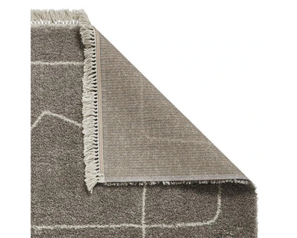 Baxter Grey/Cream - 160cm x 220cm