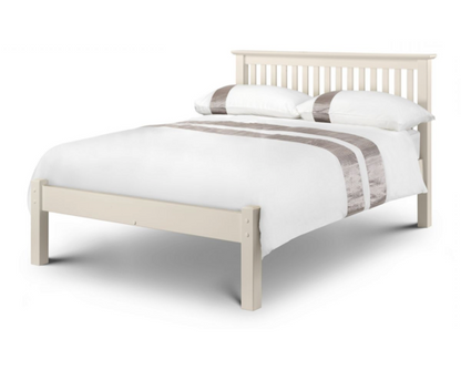 Bailey Low Foot End Single Bed - White