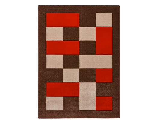 Brooke Brown/Red - 60cm x 120cm