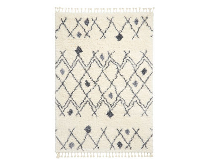Austin Ivory/Grey - 80cm x 150cm