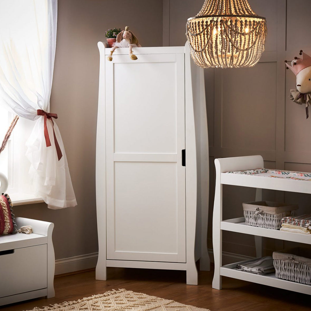 Seren Single Wardrobe-White