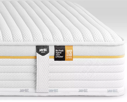 Jay-Be® Bio Fresh Hybrid 2000 e-Pocket Eco-Friendly Mattress - Single