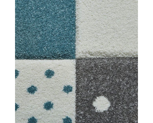 Moon + Stars Kids Rug - Blue - 120cm x 170cm 