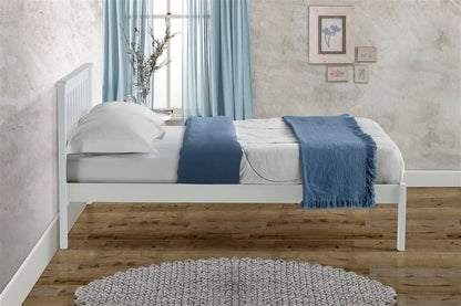 Desmond King Bed - White