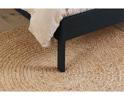 Michelle Super King Rattan - Black