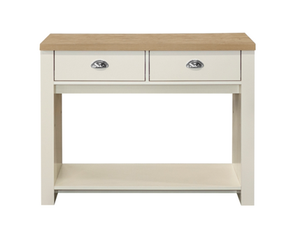 Harper 2 Drawer Console Table - Cream