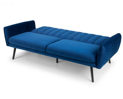 Blue Velvet Sofabed