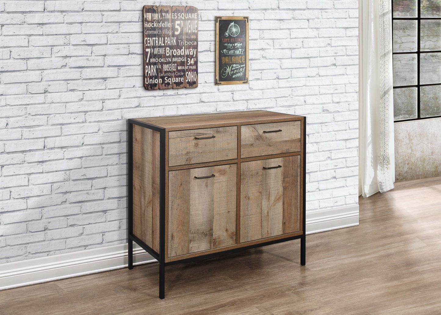 Downtown 2 Door 2 Drawer Sideboard