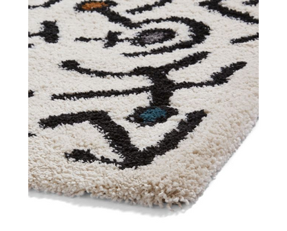 Royalty Cream/Black/Multi- 160cm x 220cm