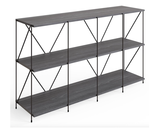 Leyla Cube Shelving Unit- Grey