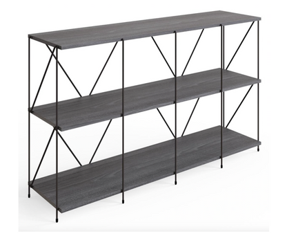 Leyla Cube Shelving Unit- Grey