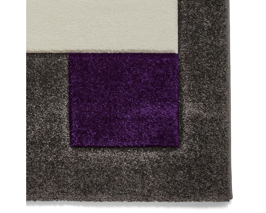 Brooke Grey/Purple - 80cm x 150cm