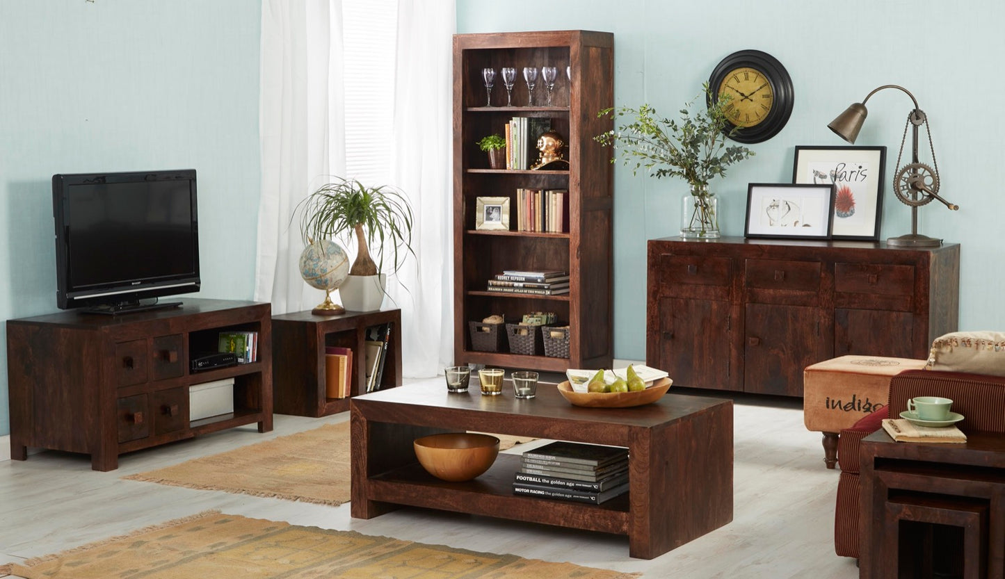 Sapeli Cubed Nest of 2 Tables