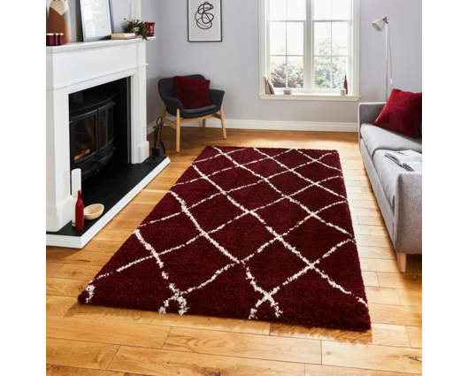 Skyler Red/Cream - 120cm x 170cm
