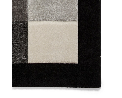 Brooke Black/Grey - 60cm x 120cm