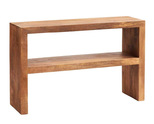 Sapeli Light Console Table