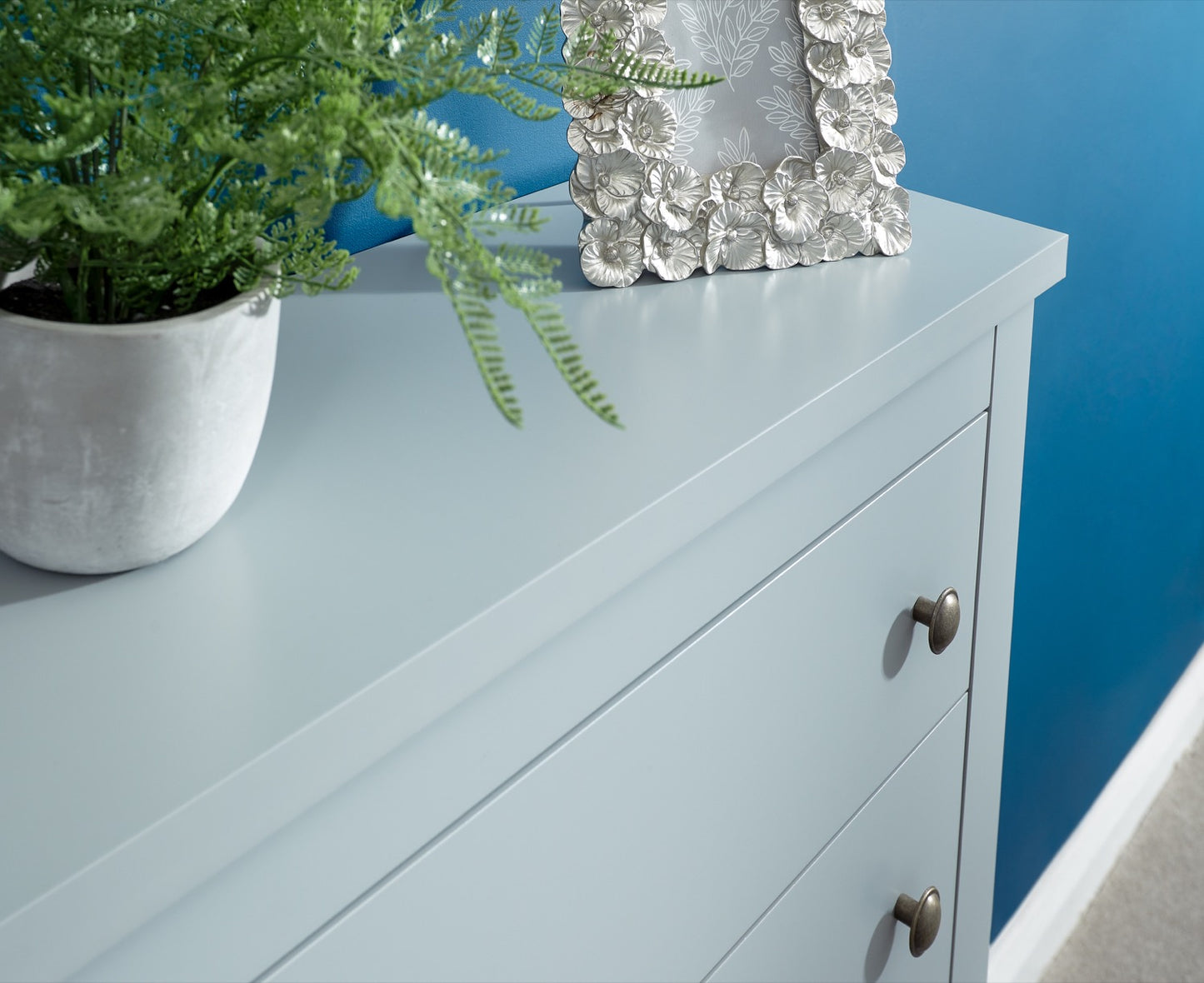 Deluxe 2 Tier Shoe Cabinet-Grey