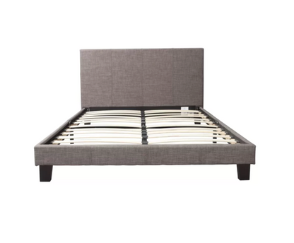 Beda Small Double Bed - Grey