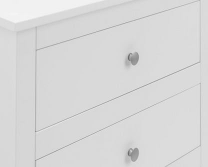 Cassini 6 Drawer Chest-White