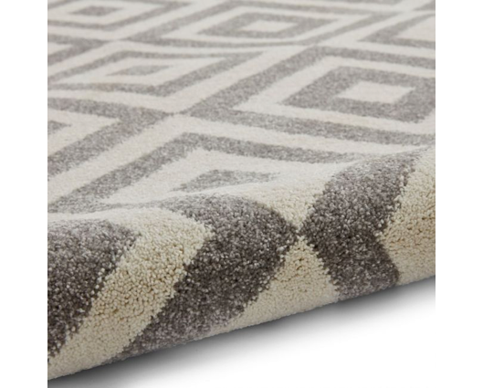 Gino Grey/White - 80cm x 150cm