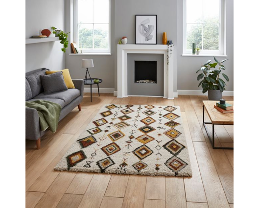 Royalty Beige/Multi- 160cm x 220cm