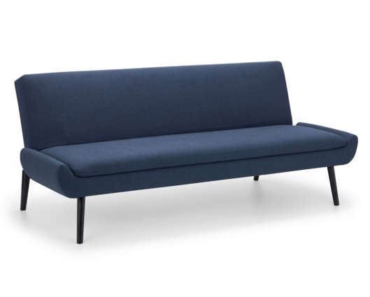 Georgine Curled Base Sofabed-Blue