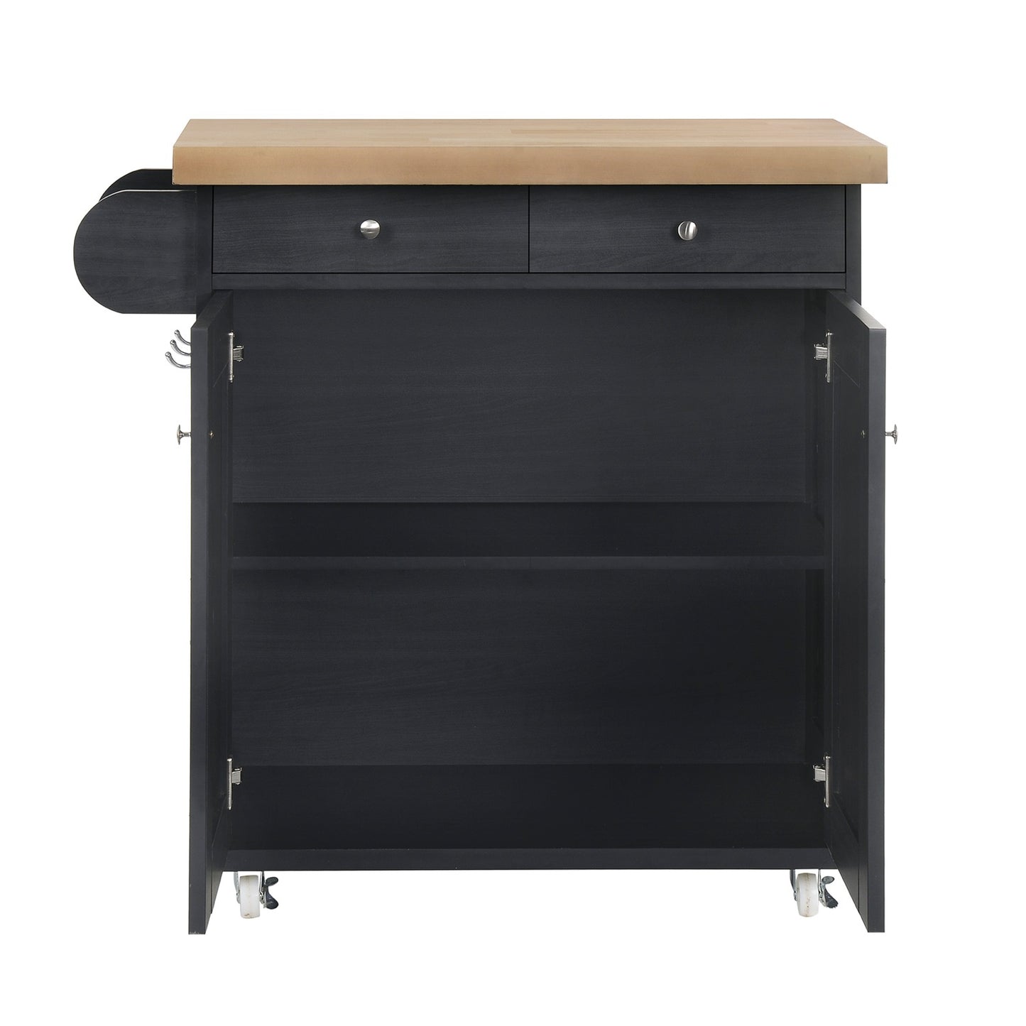 Piero Kitchen Island Black