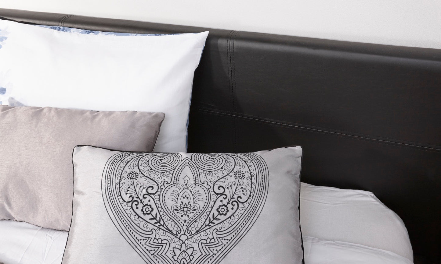Single End Lift Ottoman Bed-Black
