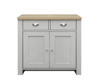 Harper 2 Door 2 Drawer Sideboard - Grey