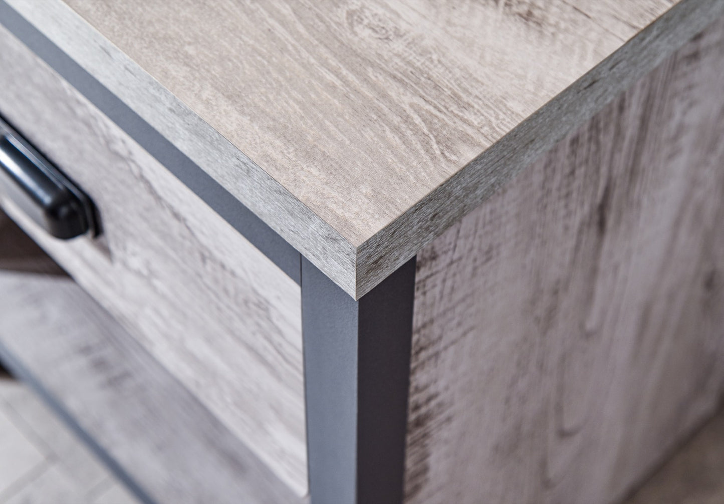 Baxter Lamp Table-Grey