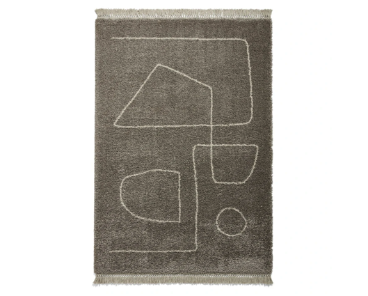 Baxter Grey/Cream - 160cm x 220cm
